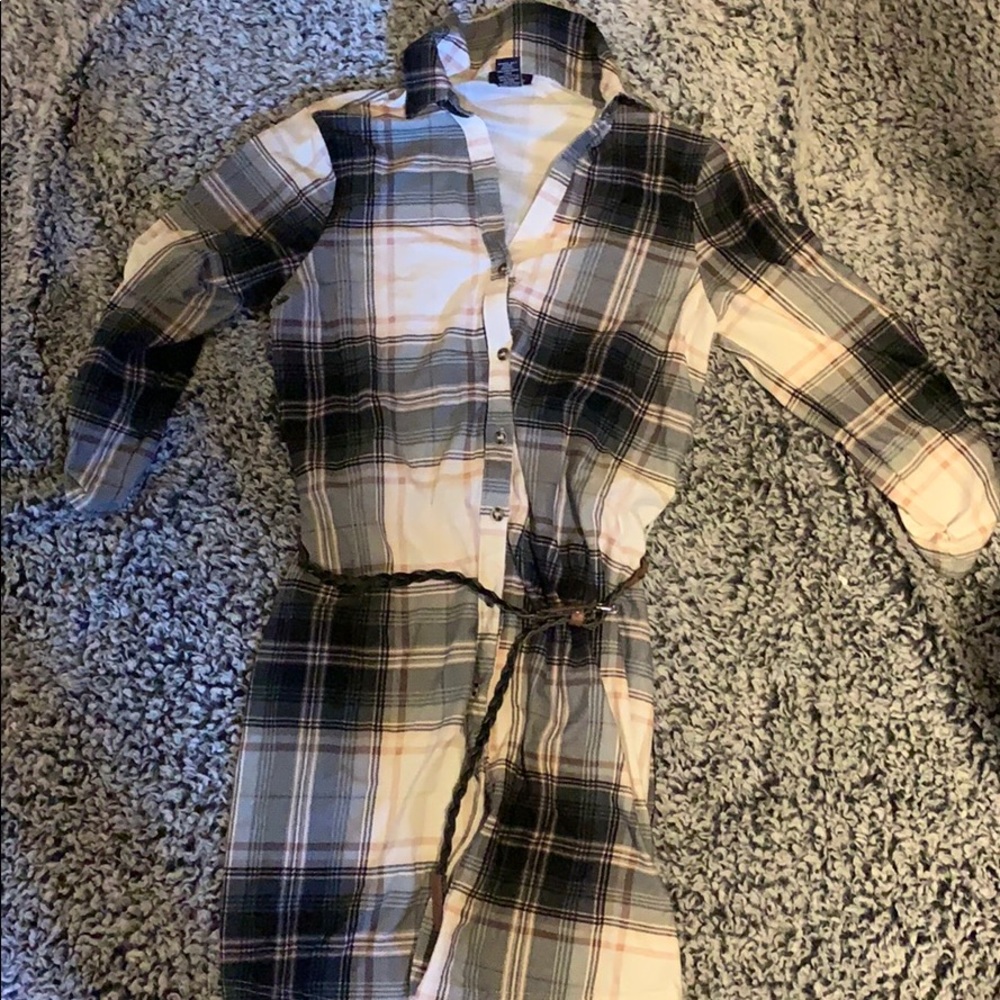 Flannel dress